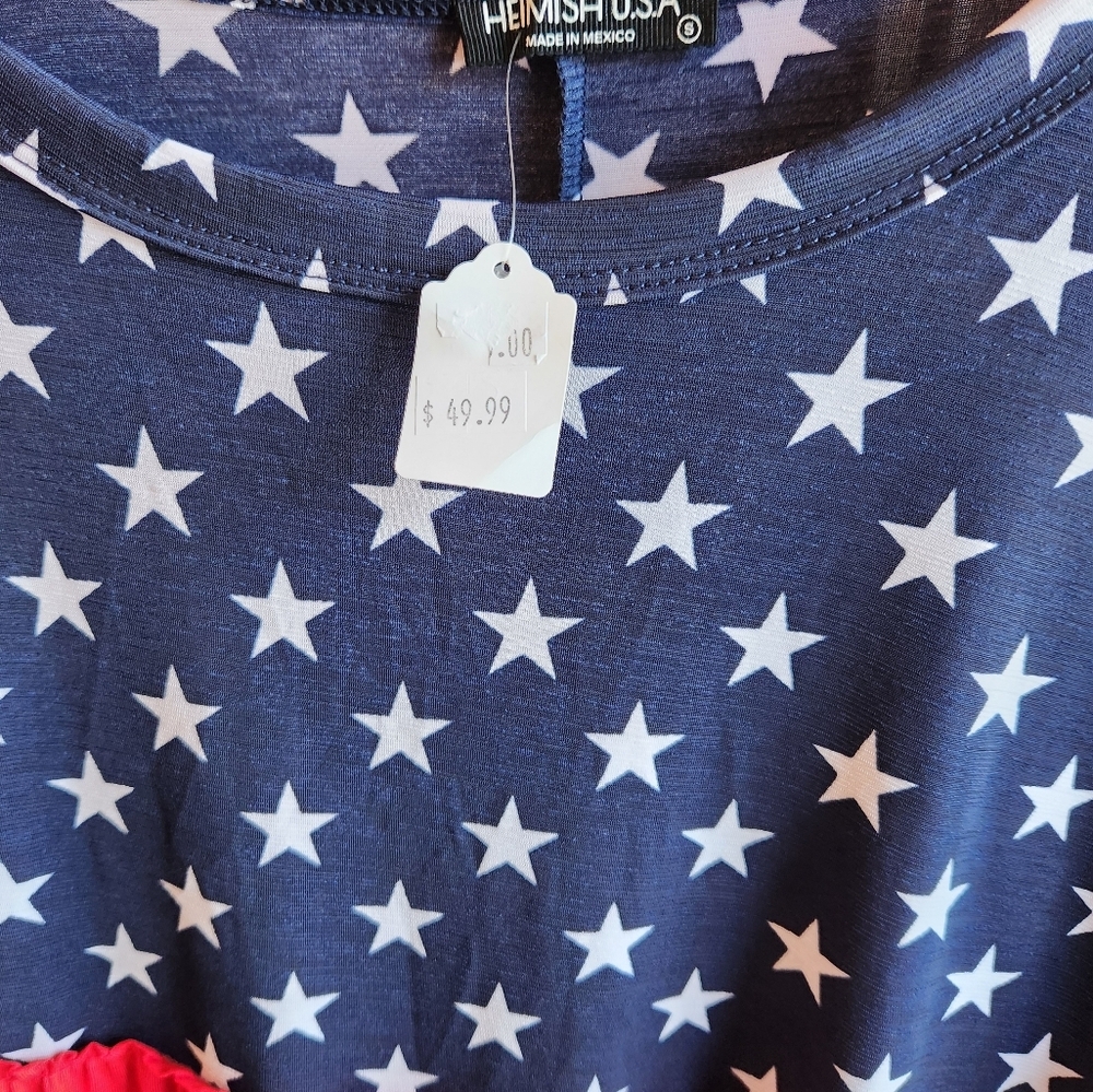 Nwt Womens heimish usa top - Picture 5 of 8